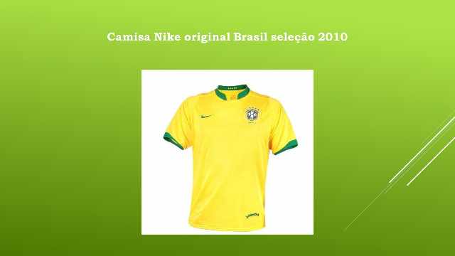 Foto 1 - Camisa da copa do mundo 2010 oficial nike